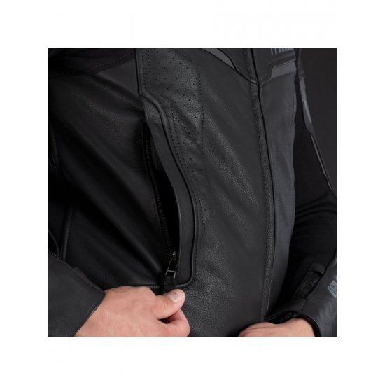 Oxford Cypher 1.0 Leather Motorcycle Jacket at JTS Biker Clothing